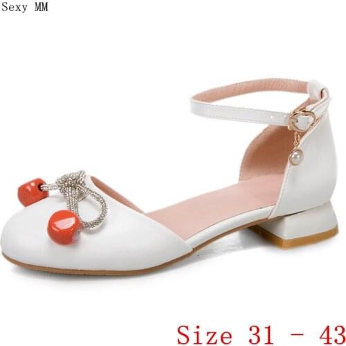 Pumps Women Oxfords Career D'Orsay Shoes Low Heels Woman Low Heel Shoes Small Plus Size 31 32 33 - 40 41 42 43