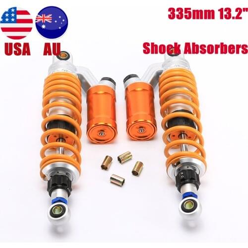 Universal 335mm 13.2" Motorcycle Rear Shock Absorbers Suspension For Honda Yamaha Suzuki