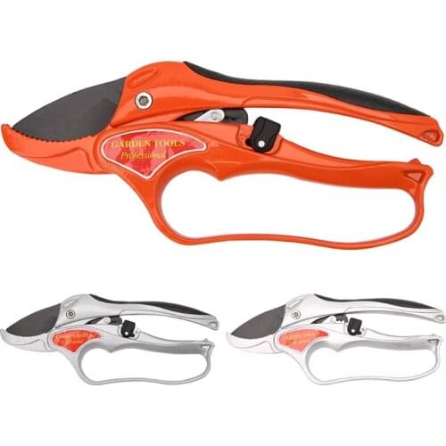 1pc Garden Tool Pruning Shear Scissors Fruit Ratchet Secateurs Cutting Branch Cutter