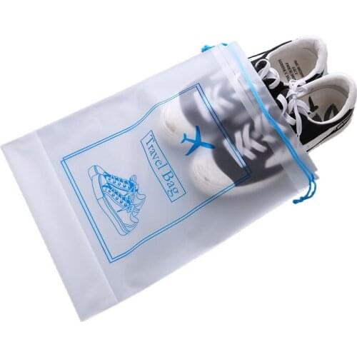 10pcs/set Home Shoe Storage Bag Transparent Dust-proof Insect Control Sanitary Isolation Shoe Cover Shoe Classification E0943