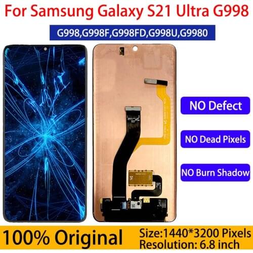Original SUPER AMOLED 5.1" with Burn Shadow LCD for SAMSUNG Galaxy S7 G930 G930F Display Touch Screen Digitizer Assembly