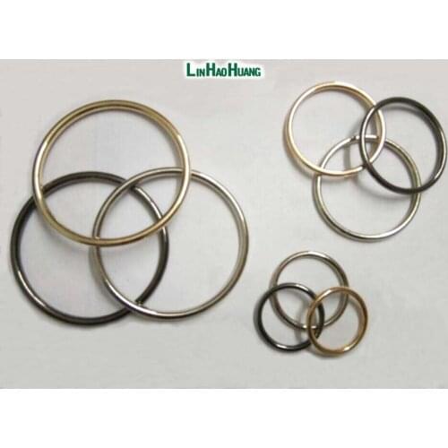 20pcs/lot 25.30.39.44mm metal alloy pin buckle round belt bag buckles nickle/black /gold color free shipping