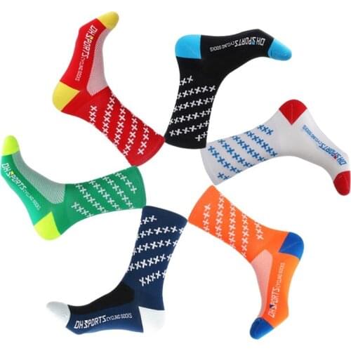 2019 Professional Cycling Socks Men Women Outdoor Road Bicycle Socks Brand Running Compression Sport Socks Y2