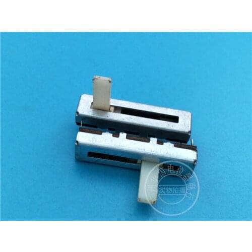 6pcs 35MM straight slip fader single potentiometer B47K / mono fader 47KB handle length 12MM