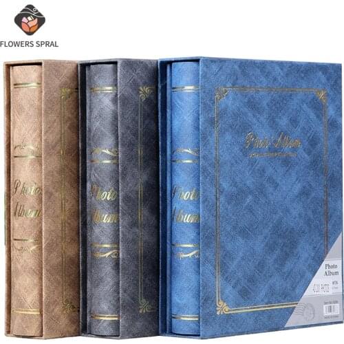 Album 200 Large 6-Inch Insert Album Photos Family Photo Storage Childrens Growth Gift Wedding Album Photo Collection