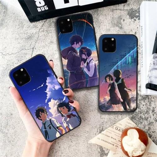 Anime Your Name Phone Case for iPhone 11 12 Pro mini pro XS MAX 8 7 6 6S Plus X 5S SE 2020 XR