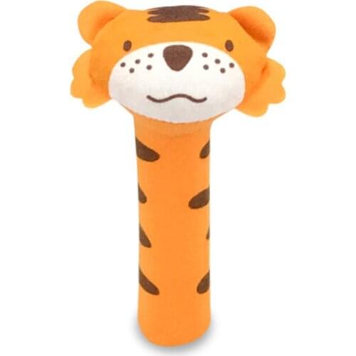 BB stick baby toy plush hand rattle bb stick animal bb stick hand rattle baby hand fleece rattle cartoon