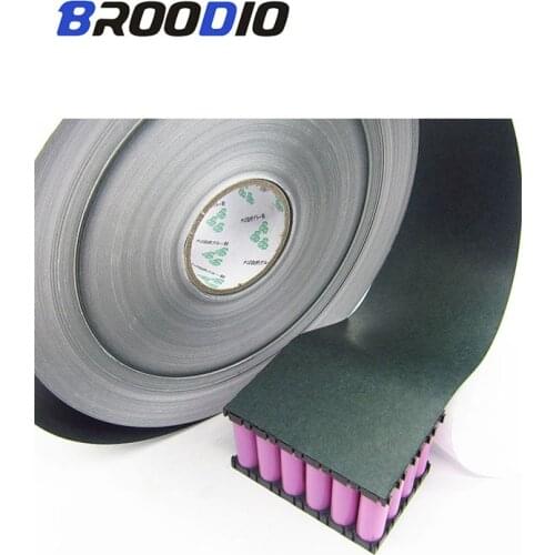 For 18650 Battery Insulation Gasket 1m 60mm To 180mm Barley Paper 18650 Li-ion Pack Cell Insulating Glue Positive Insulated Pads