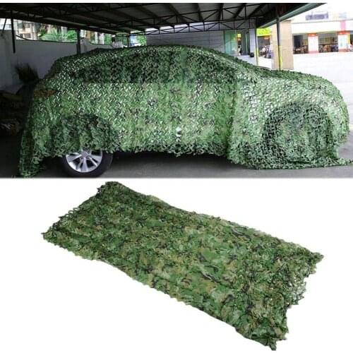 1Pcs Camouflage Net 1.5*2m/2*3m/3*4m Wide Camouflage Camo Netting Bulk Roll Decoration Sun Shade Party Camping Desert Jungle Hot