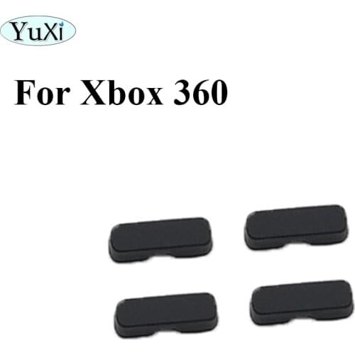 YuXi 1PCS Bottom Feet Pad Set Kit Replacement Part for XBOX 360 Game Console Anti-slip Housing Case Rubber Cover