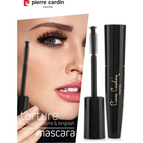 Pierre Cardin Cosmetic Torture Pumping Volume & Longlash Mascara Fiber Extension Lasting Professional Lashes Makeup Tools