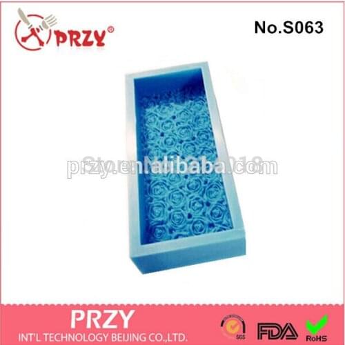 Beautiful rose flowers design silicone toast soap mold molds fondant cake direction silica gel soap molds handmade soap mold