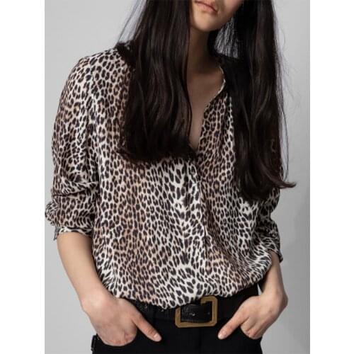 Rowling mirror Silk Blouses