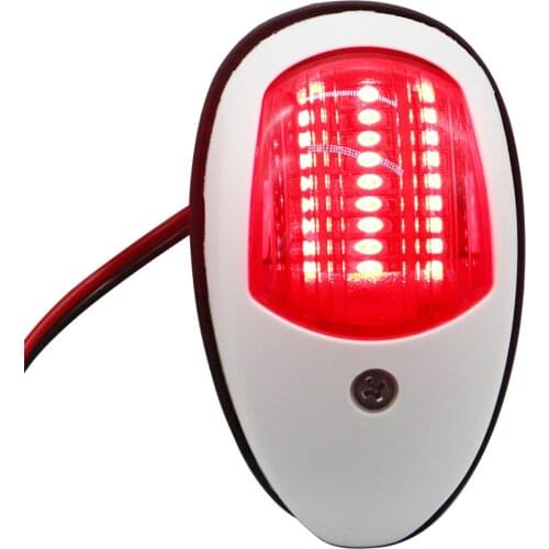 DC12V Led Boat Navigation Light , Boat Bow Light, Marine Boat Navigation lamp Singnal Light for RV, Yacht, Ship Pontoon, Skeeter