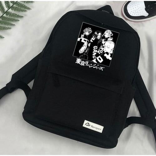 Japanese Anime Tokyo Revengers Backpacks for Teenagers Boys Girls Travel School Bag Pack Children Casual Shoulder Bag Sac A Dos
