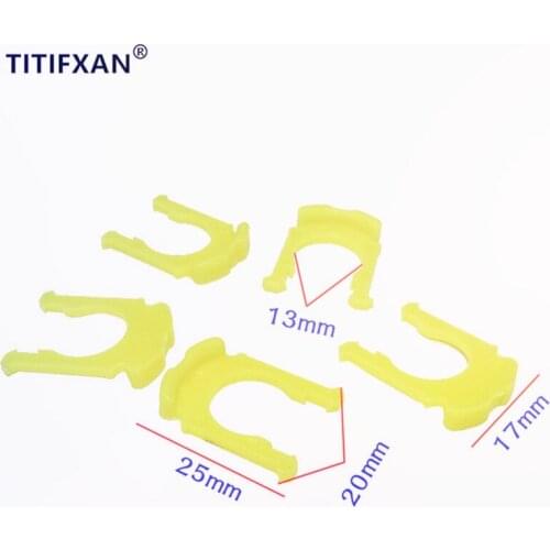 10PCS Auto plastic buckle for Toyota Corolla Solara Prado Camry 2.4 petrol pump tubing fasteners clips