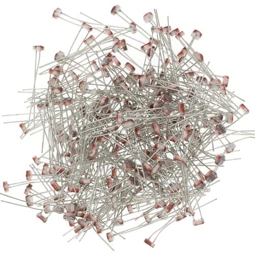 10pcs Resistors 5528 photosensitive resistance/photoelectric switch element/photoelectric detecting element / 5 mm