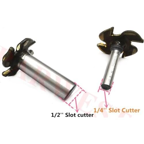2.5mm "T" Type Biscuit Joint Slot Cutter Jointing/Slotting Router Bit Cutter for Arcade Game Wooden cabinet machine T-molding
