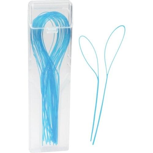 3 Packs Floss Threaders Tooth Floss Holders Between Orthodontic Braces Bridge MP789