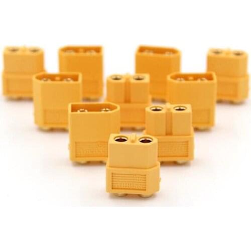 5pair/lot Amass XT60-P Plug Connector Male & Female PCB Dedicated for Board RC Models 30% OFF