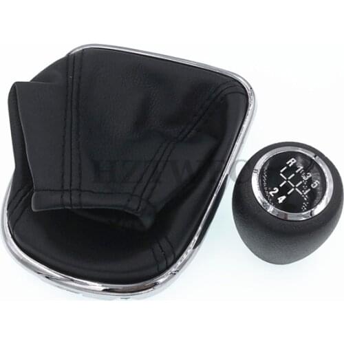 5 Speed For Chevrolet Chevy Cruze 2008-2012 Car Gear Shift Knob Lever Stick Handle Gaiter Boot Cover Case