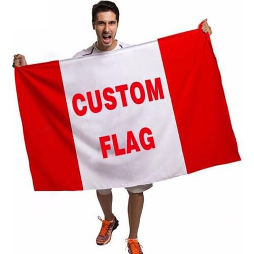 Custom Double Sided 3x12ft Flag Company Club Logo Sport Outdoor Team 90X360cm Digital Printed Promotion,Free Shipping