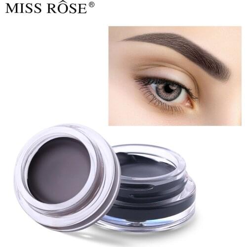 Hot Selling Monochrome Paste Makeup Natural Waterproof Sweat Proof Lazy Eye Lasting Eyebrow Cream Cosmetic Gift for Women