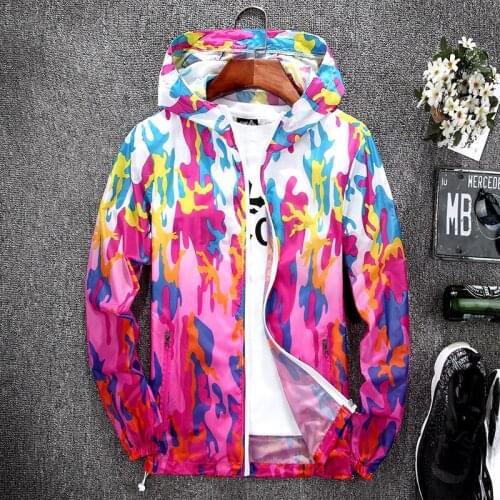 Running Jacket Women Men Windbreaker Cycling Camouflage Womens Jackets Coat Female Sport Clothes Ropa Hombre Santic Plus Size