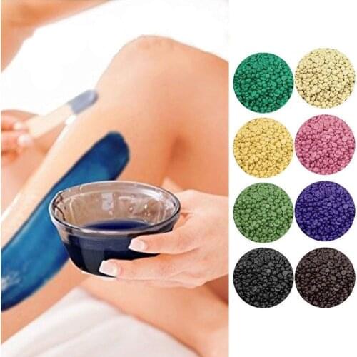 100g Summer Stripless Depilatory Hard Wax Beans Body Waxing Hair Removal Pellet