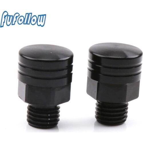 M10*1.25 Motorcycle CNC Aluminum Mirrors Hole Plug Screws Caps Cover Bolts For Kawasaki Z750 Z800 Z650 Z900 Z1000 Accessories