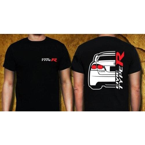 2019 Hot Sale 100% cotton Classic Japanese car fans Civic Type R FD2R Tee SHIRT