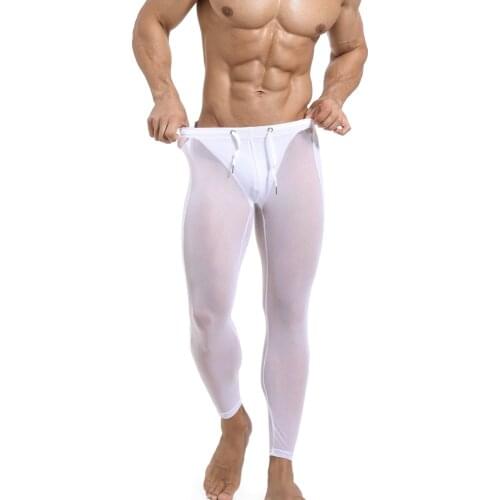 Men 2021 Tights Running Sports Leggings Long Pants Fitness Men Cycling Nylon Tights for Men Man Compression Tights Leggings