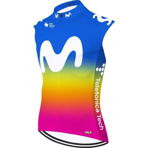No windproof Movistar Roupa Ciclismo Masculino Camisa Ciclismo Masculina Maillot Ciclismo Hombre Fietskleding Heren Tricota
