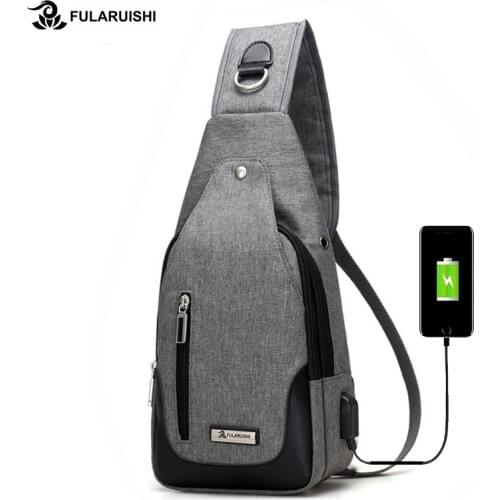 New Arrival 2020 Nylon Chest Pack Multifunctional Men Messenger Bags Casual Travel Male Small Retro Shoulder Bag