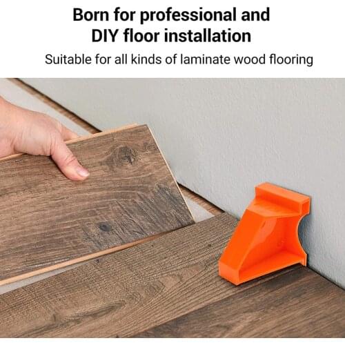 New Laminate and Wood Flooring Installation Kit Part 20Pcs Spacers Used against Wall to Provide Even Expansion Space