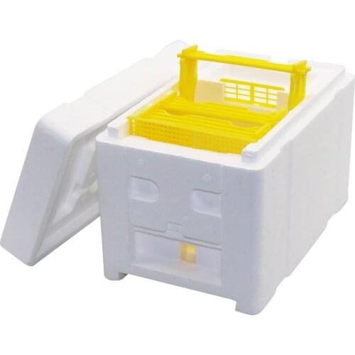 Foam Beehives Bee Tail Boxes Bee Breeding Boxes Pollination Box Sets Home Hive Box Harvest Bee Hive Beekeeping King Box 1 Set