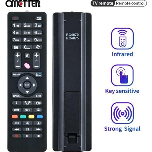 Suitable for Hitachi TELEFUNKEN TV remote control RC4870 RC4875 RC4849 TE32182B301C10 32272HDDVDL 32278HDDLED