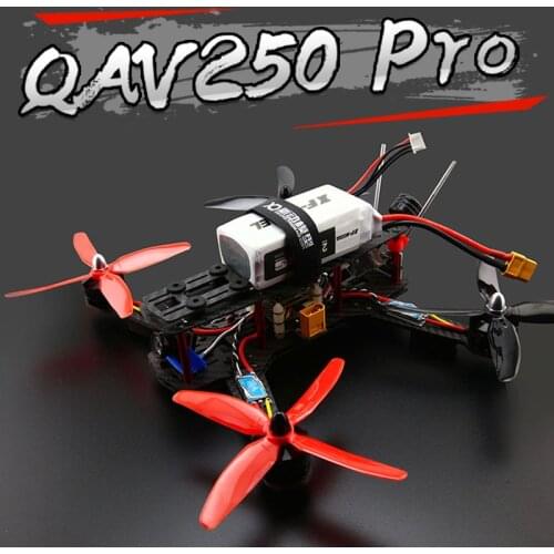 RC FPV Racing Drone QAV250 250mm Carbon Fiber Quadcopter Frame 2204 2300kv Motor simonk 12A 20AESC FC V3S Flight Controller