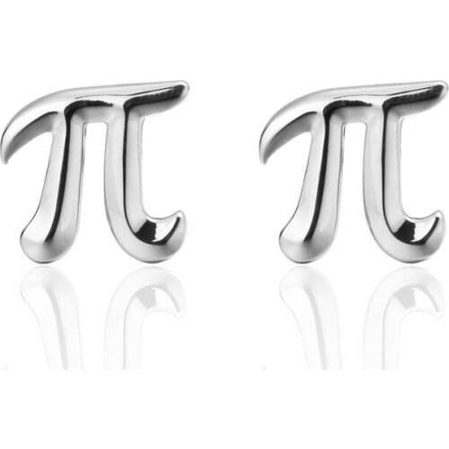 C-MAN Luxury shirt SILVERY Mathematics Cufflinks brand Hipster Cufflinks For Men Gift for Husband Gift for High Quality Men Gift