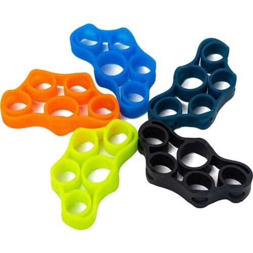 Hand Grip Strengthener Exercise Stretcher Finger Extensor Resistance Bands