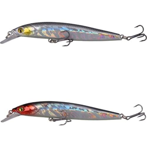 1pcs 120mm 11.8g Good Quality Minnow Fishing lures Floating Hard Bait 3D Eyes Fishing Wobbler Crankbait Minnow Pesca Tackle