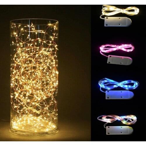 5Colors 1m 2m 3m Fairy Garland Led Lights String Mall Christmas Party Decor Night Light Window Tree Curtain Shiny Lamp Strings