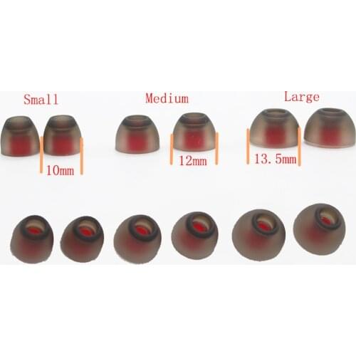 Replacement Silicone Eartips Earbuds Eargels For JBL Ear Tips In-ear Earphone Covers Ear Gels Ear Buds Tips 4.0mm 6Pairs
