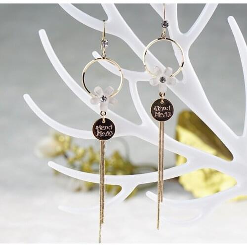 Dangle earrings fashion earrings in S925 needles for women girls luxury drop earrings for party for daily wedding jewelry