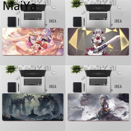 Maiya Top Quality Genshin Impact Noelle Unique Desktop Pad Game Mousepad Free Shipping Large Mouse Pad Keyboards Mat