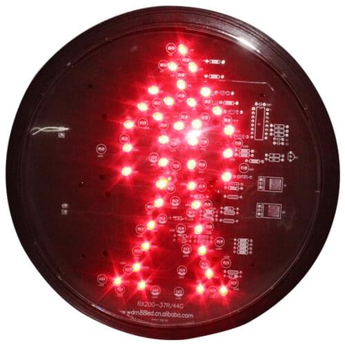 WDM DC 12V 200mm Green Full Ball LED Traffic Signal Module