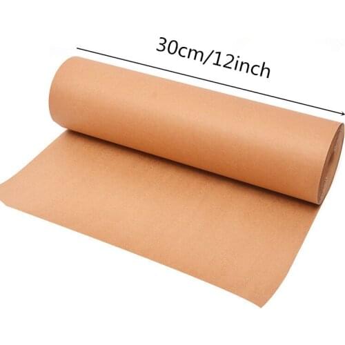 10/20/30m Brown Kraft Paper Roll For Wedding Birthday Party Gift Wrapping Craft Paper Roll Poster Paper Drawing Paper Home Decor
