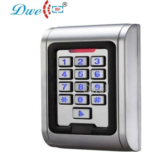 13.56mhz RFID metal backlit keypads weigand 26 card reader with adjustable voltage