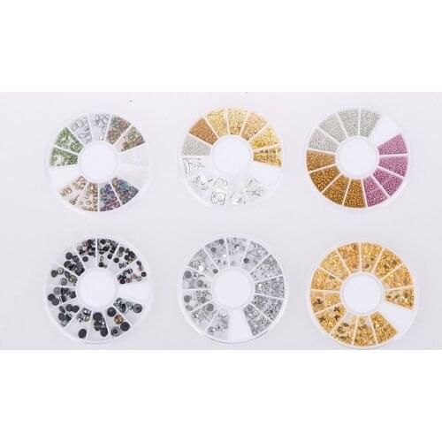 3D Micro Beads DIY Nail Art Rhinestones Caviar Tips Decoration Manicure Rhinestones Caviar Nail Supplies Nails Accessories New