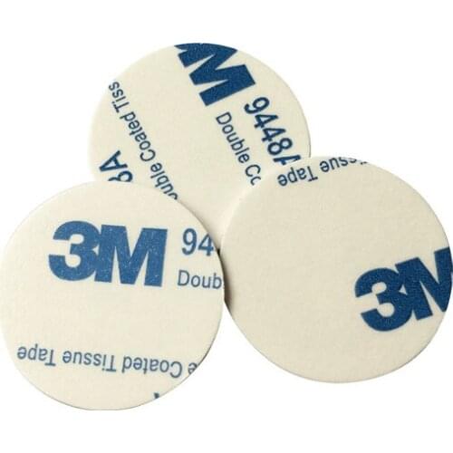 F08 5 Pcs RFID Card ID Card 13.56 MHZ/125 KHZ 3M Round Coin Card Diameter 25mm Access Card Can Be Used Attendance System